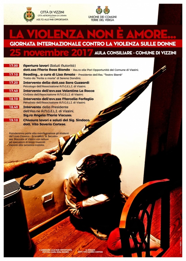 Vizzini, giornata internazionale contro la violenza sulle donne
