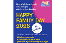 Happy Family Day 2026. Open Day nei Consultori Familiari dell’Asp di Catania