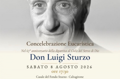 Caltagirone celebra l’8 agosto Don Luigi Sturzo nel 67° anniversario della morte 