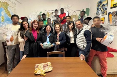 Niscemi. L'ADI S.C.A.R.L. ha donato 15 uova pasquali ad altrettanti ospiti del SAI "MSNA"