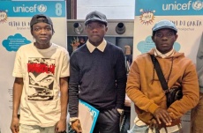 SAI "Vizzini MSNA" di Mineo. Demba, Tamba e Moussa a Roma alla mostra “Giovani d’oggi”, organizzata da UNICEF con OPS! Academy