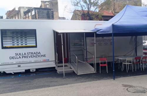 Asp di Catania. Camper della Prevenzione, ultime nove tappe sul territorio. Oggi 23 a Palagonia e domani 24 marzo a Scordia
