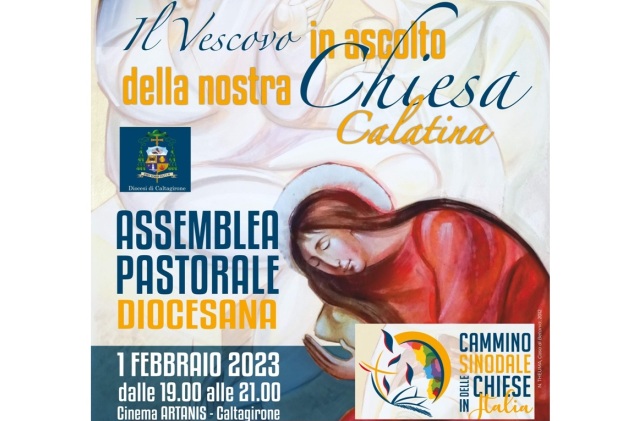 Il vescovo della Diocesi calatina, Calogero Peri, invita a partecipare all'Assemblea Pastorale che si svolgerà a Caltagirone, il primo febbraio 