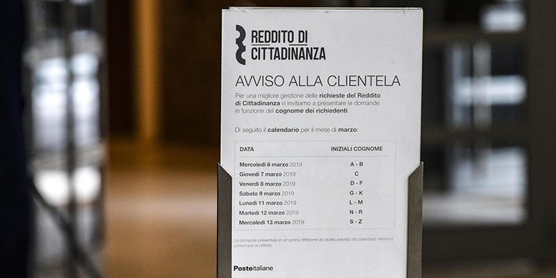 Sicilia, 130mila domande per il Reddito di cittadinanza
