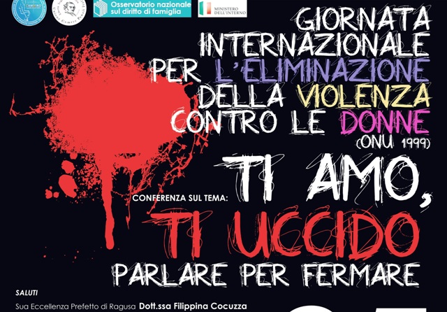 Ragusa: convegno in Prefettura per “Giornata internazionale contro la Violenza alle Donne” 