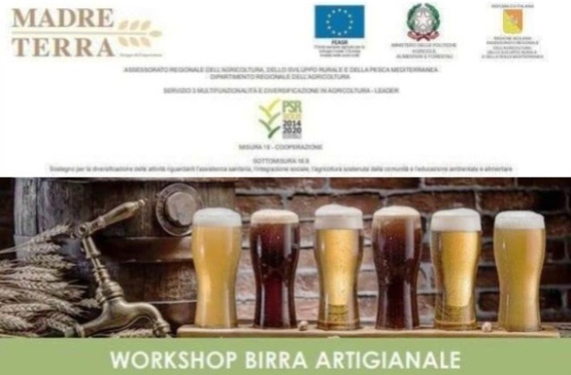 Mineo. “Workshop Birra Artigianale”, il 24 - 25 e 26 settembre, col Progetto M.A.D.R.E. T.E.R.R.A. di inclusione sociale