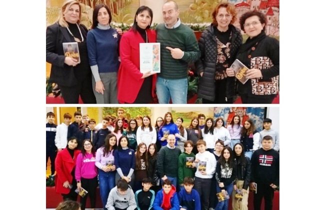 Niscemi. Gli studenti del Comprensivo "Verga" hanno incontrato lo scrittore Daniele Nicastro