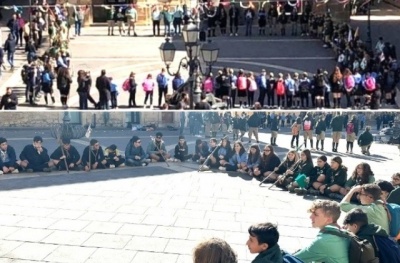 Niscemi. Tutti gli scout in raduno, in piazza Vittorio Emanuele, per il “Baden Powell Day – Giornata del pensiero”, domenica18 febbraio