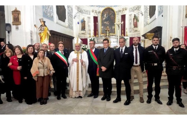 Niscemi. "Gioiosa e calorosa accoglienza della città all’Arcivescovo mons. Roberto Cona"