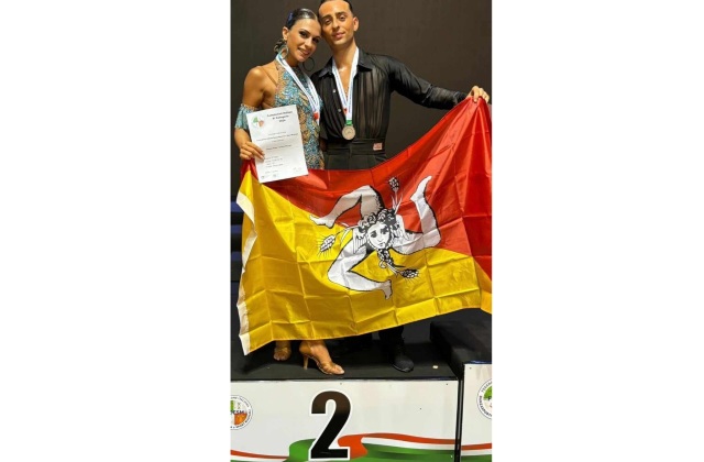 Ballerini "vicecampioni italiani": sono Clarissa Puleo di Sciacca ed Ismaele Piscopo di Niscemi