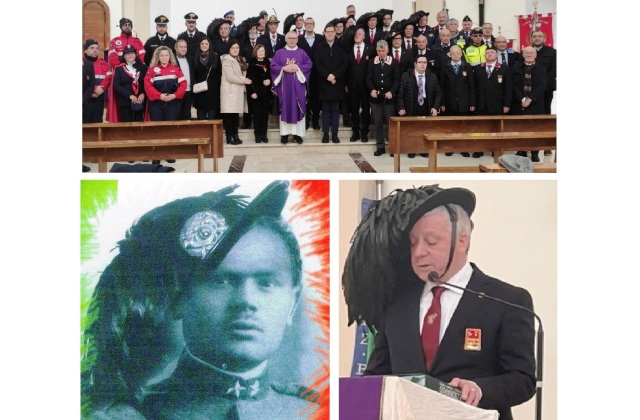 Niscemi. Commemorato 45° Anniversario della scomparsa del caporale bersaglieri Francesco Giugno, Medaglia di bronzo al valor militare