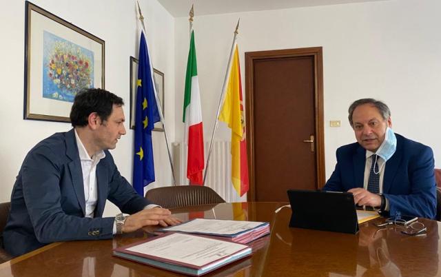 Ospedale di Caltagirone: oggi assessore regionale Razza ha incontrato sindaco Ioppolo