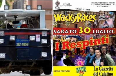 Caltagirone. Sabato 30 luglio, in via Roma, “WackyRaces”, la corsa divertente con macchine autocostruite che si muovono a spinta
