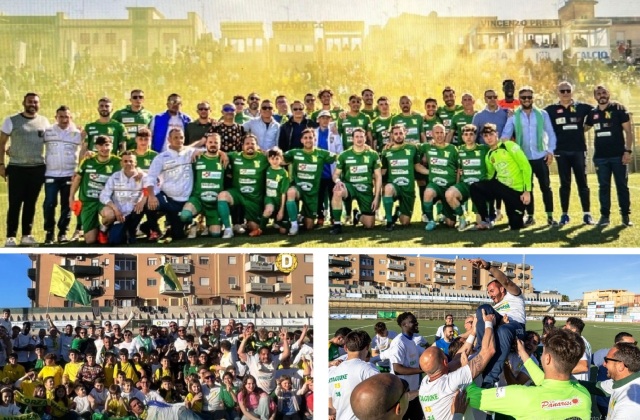 Niscemi Calcio vince il Campionato di Prima Categoria (Girone F) e approda in Promozione
