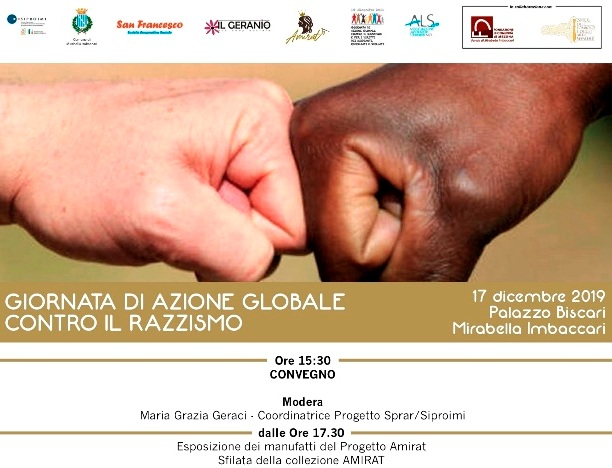 Mirabella Imbaccari: Giornata contro Razzismo e per i "Diritti dei migranti, rifugiati e sfollati" 