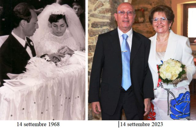 Raddusa. "Nozze di Smeraldo" per il giornalista Francesco Grassia e la moglie Rosina Leonardi che celebrano oggi 55 anni di matrimonio 