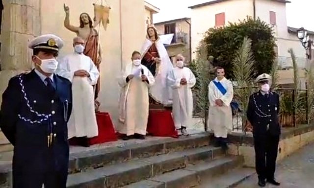 Pasqua a Raddusa: il silenzio per le vie della città del grano è stato quasi irreale.