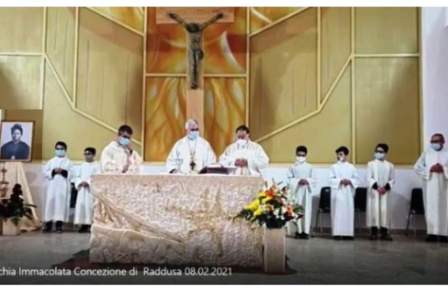 Festeggiata dai raddusani santa Giuseppina Bakhita. Il vescovo Peri ha celebrato una messa