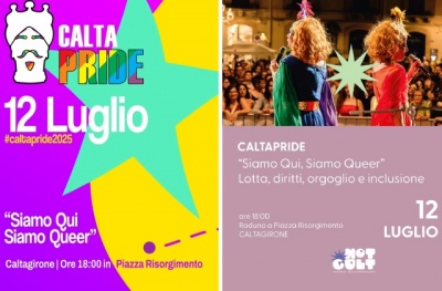 Caltagirone. 2^ edizione del “CaltaPride”, sabato 12 luglio, dalle ore 18, da piazza Risorgimento
