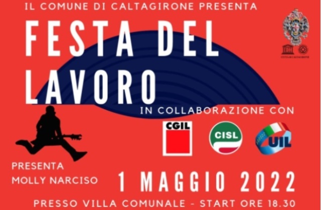 Domenica 1 maggio, alla Villa comunale, Caltagirone celebra la Festa del lavoro