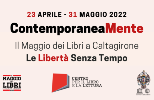 “Maggio dei Libri” a Caltagirone: venerdì 13, racconto su Ottavia Penna; sabato 14 maggio, “Racconti attraverso la storia”