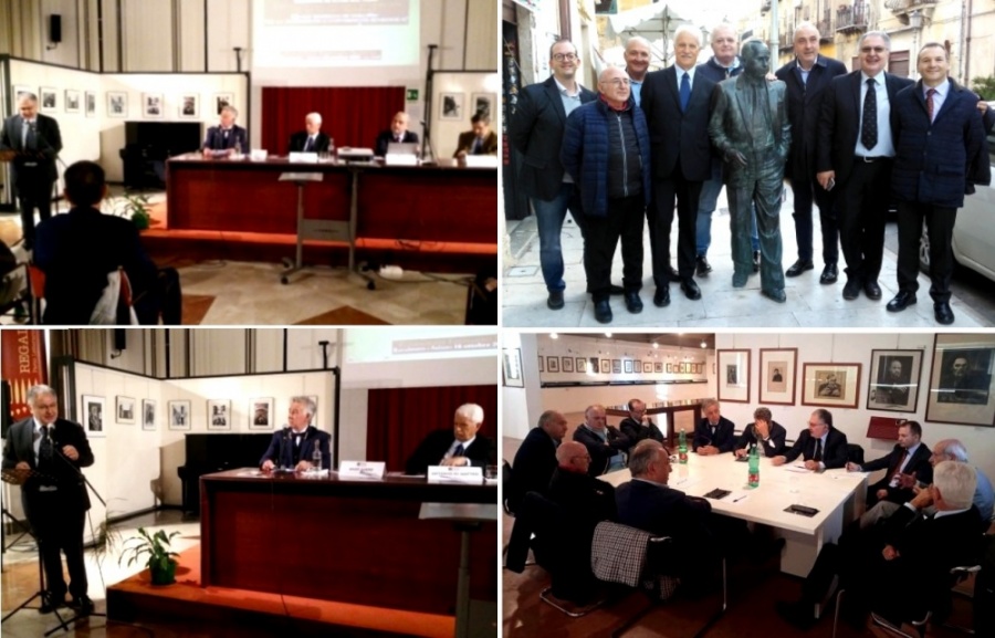 Giornata di studio di MCL alla Fondazione "Leonardo Sciascia" di Racalmuto, col presidente nazionale Di Matteo, su "economia solidale, transizione e conversione ecologica"