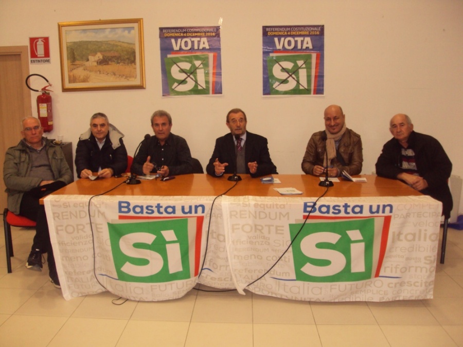 Raddusa, si è svolta conferenza sul SI e sul NO al Referendum Costituzionale