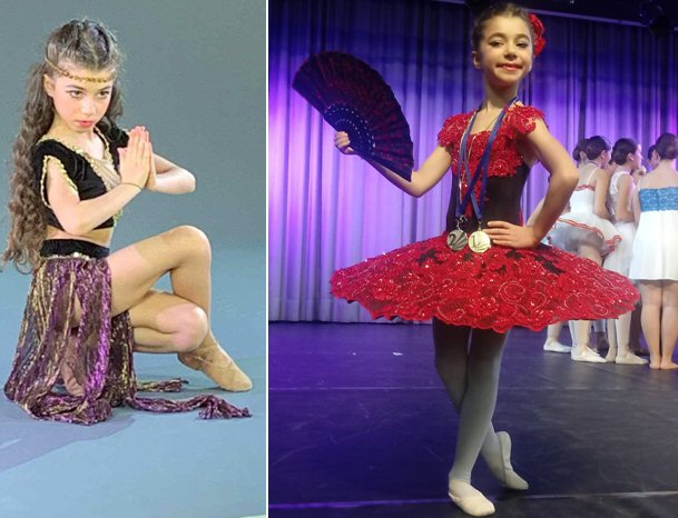 Su Rai1, alle 21.30 del 13 novembre, Eleonora Pistarà di 8 anni, ballerina "prodigio" raddusana