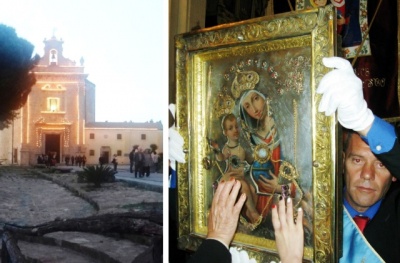 Niscemi. Domenica 21, “Festa al Santuario” per il 424° anniversario del rinvenimento del sacro quadro della Madonna del Bosco