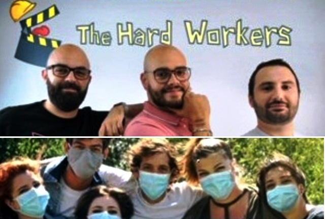 Due calatini e un catanese vivono e suonano a Cambridge . Sono i tre dei "The Hard Workers"
