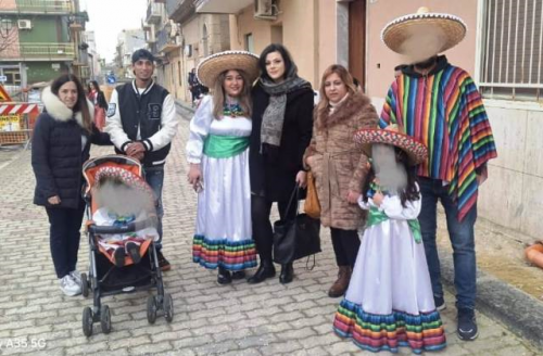 SAI "San Cono" e FAMI San Michele di Ganzaria: beneficiari in maschera sfilano a Carnevale