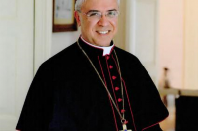 Catania, mons. Luigi Renna, nuovo arcivescovo: il benvenuto del presidente Nello Musumeci