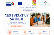 YES I START UP Sicilia II – Al via quest'anno la seconda edizione di Formazione gratuita per poter diventare "imprenditori" in Sicilia