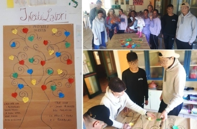 SAI "Vizzini Ordinari" di Grammichele. Per Giornata mondiale Infanzia e adolescenza, un Albero della Vita con i "diritti dei fanciulli"