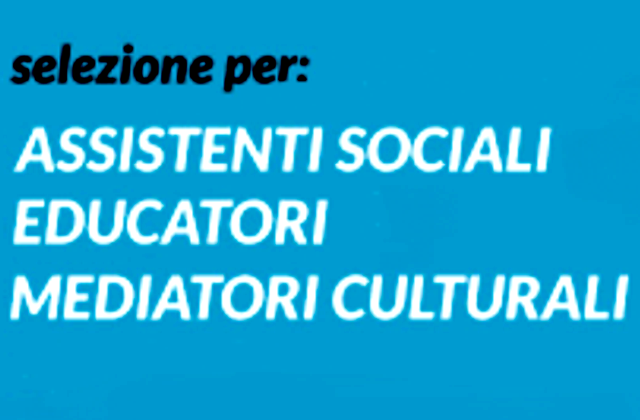 Coop. San Francesco cerca Assistenti sociali, Educatori professionali e Mediatori culturali