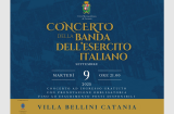 La Città Metropolitana di Catania omaggia Vincenzo Bellini con il Concerto della Banda dell’Esercito Italiano, martedì 9 settembre