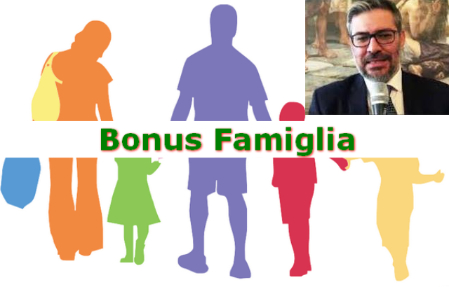 L'assessore Giuseppe Lombardo di Catania avvisa i cittadini: c'è il "Buono famiglia"