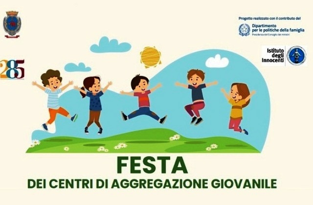 Servizi sociali: sabato 18, bambini e adolescenti in piazza Università per la festa dei centri di aggregazione giovanile