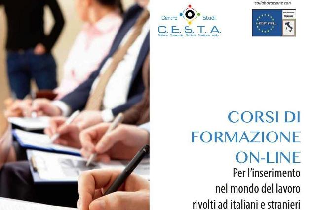 C.E.S.T.A. Ecco il catalogo Corsi di Formazione on-line 2020 per italiani e stranieri