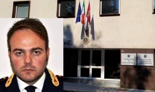Il Commissario Capo, Vincenzo Saitta, 36 anni, catanese, dirigerà la Polizia di Stato calatina