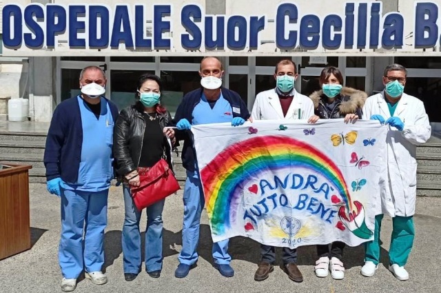 Fidapa di Niscemi ha donato una tela della pittrice Calleri all'ospedale