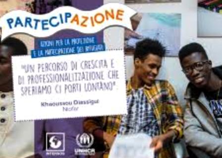 In corso "PartecipAzione" – Azioni per la protezione e la partecipazione dei rifugiati. 