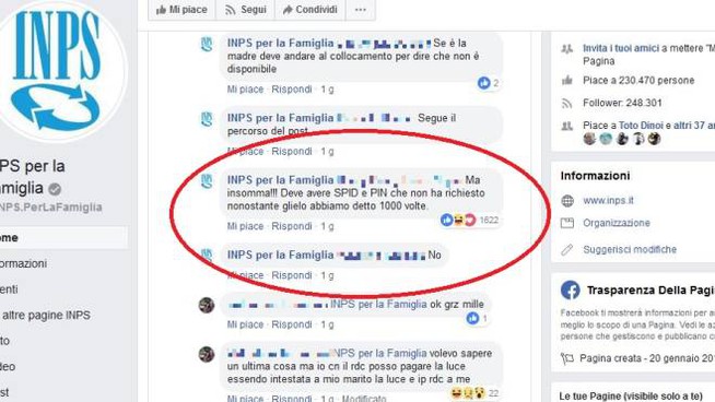 Comunicato INPS, le scuse dell'ente previdenziale