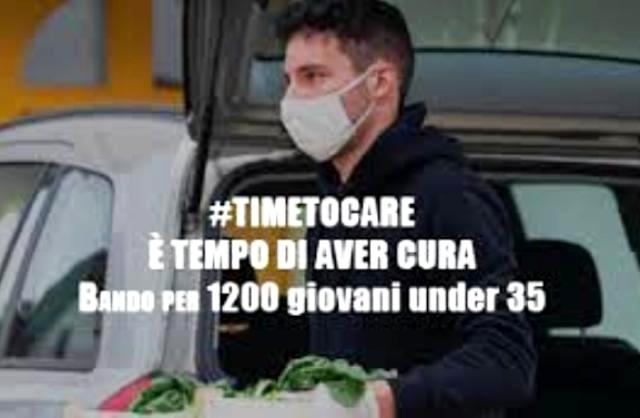 Bando “TIME TO CARE” per 1.200 under 35: supporto e assistenza anziani. Scade 31-10-2020 ore 14