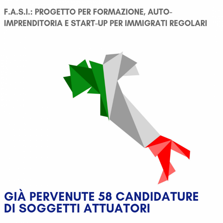 Ente Nazionale per il Microcredito - F.A.S.I.: Progetto per Formazione, Auto-imprenditoria e Start-up per Immigrati regolari, già pervenute 58 candidature di soggetti attuatori