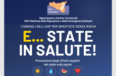 Caldo e ondate calore. Asp di Catania, la guida “E...STATE IN SALUTE! 2026” per la prevenzione