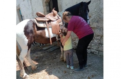 Mineo. SAI “Vizzini MSNA”. Esperienza di tre beneficiari al maneggio Equites Maenarum