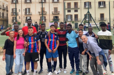 “Un calcio al razzismo”. Protagonisti alcuni giovani MSNA del Progetto SAI del Comune di Palermo ospiti nelle strutture gestite dal Consorzio Umana Solidarietà