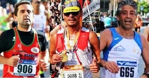 Niscemi e i suoi tre intrepidi maratoneti, fiore all'occhiello della città per i successi conseguiti 