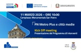 Marsala avvia il percorso del PN Metro Plus: Kick Off meeting l’11 marzo al Complesso Monumentale San Pietro
